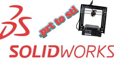 how to convert solidworks file to stl